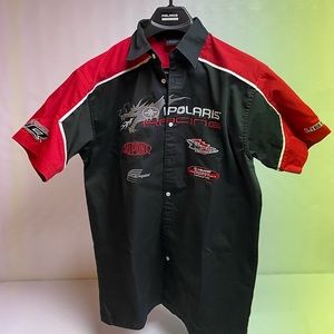 Polaris Racing Button Up T-Shirt